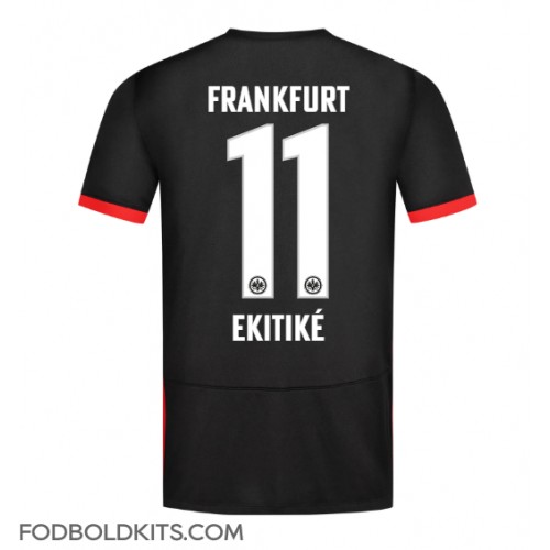 Eintracht Frankfurt Hugo Ekitike #11 Udebanetrøje 2024-25 Kortærmet